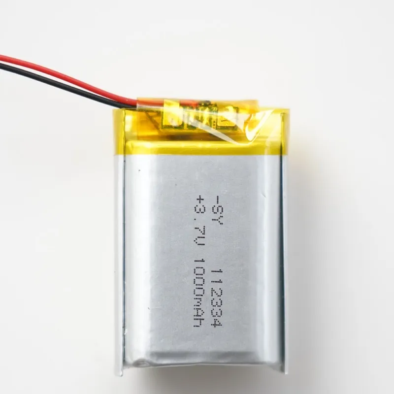 Lithium Ion Polymer Battery 3.7 V 1000mah